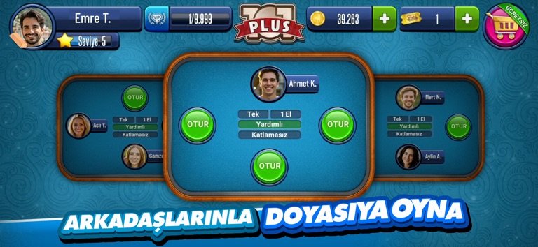 101 YüzBir Okey Plus для iOS — официальный трейлер