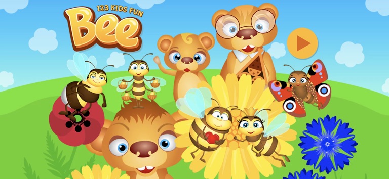 123 Kids Fun Bee Adventure для iOS — официальный трейлер