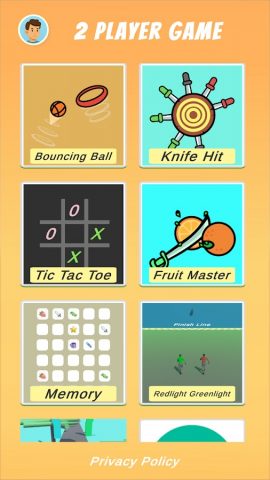 2 Player Games для Android — скриншот 1