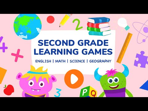 2nd Grade Kids Learning Games для Android — официальный трейлер