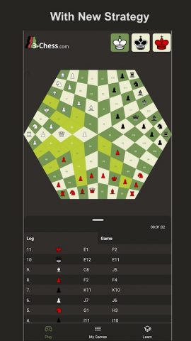 3Chess — Three Player Chess для Android — скриншот 2