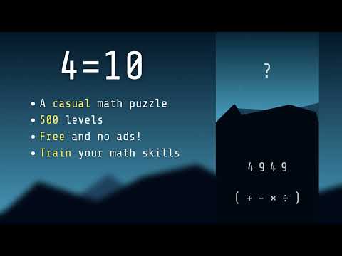 4=10 для Android — официальный трейлер