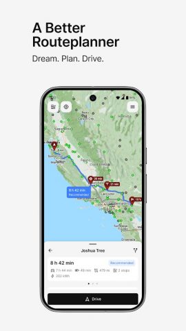 A Better Routeplanner (ABRP) для Android — скриншот 1