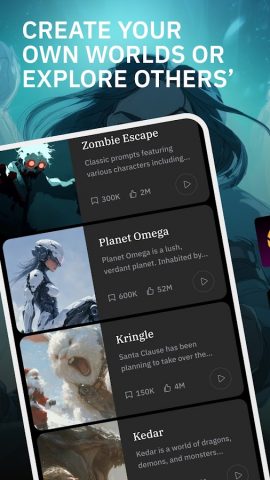 AI Dungeon: RPG & Story Maker — скриншот 3