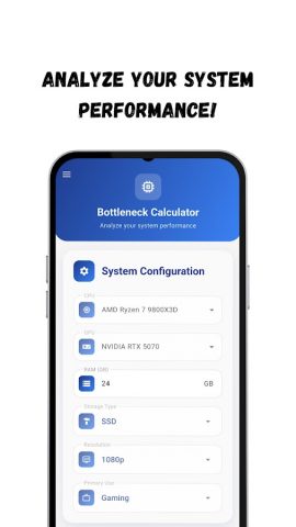 AI PC Bottleneck Calculator — скриншот 5