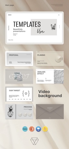 AI Презентации Шаблоны Slides для iOS — официальный трейлер