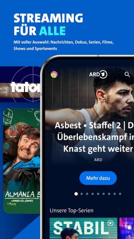 ARD Mediathek для Android — скриншот 1