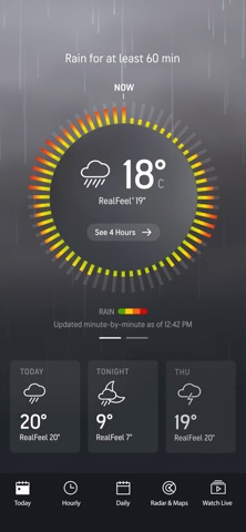 AccuWeather: погода и осадки для iOS — официальный трейлер