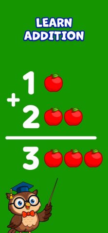 Addition Subtraction for Kids для iOS — скриншот 1