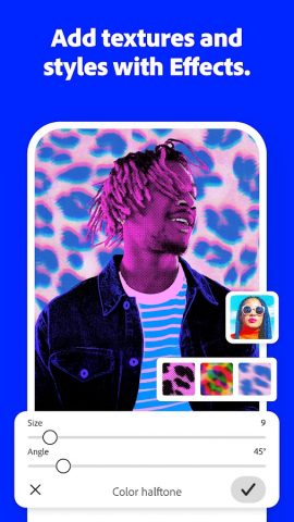 Adobe Photoshop: Photo Editor для Android — скриншот 2