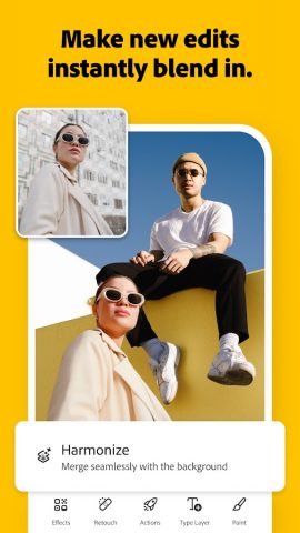 Adobe Photoshop: Photo Editor для Android — скриншот 3