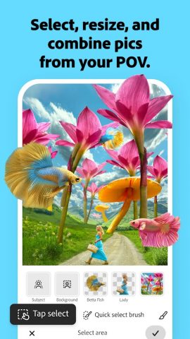 Adobe Photoshop: Photo Editor для Android — скриншот 4