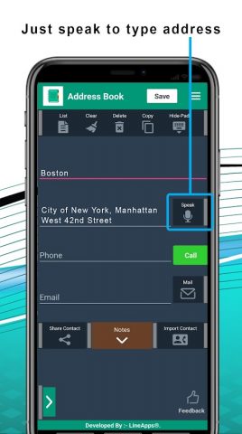 Адресная книга для Android — скриншот 4