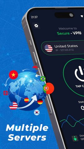 Advance VPN — Smart VPN Pro для Android — скриншот 1