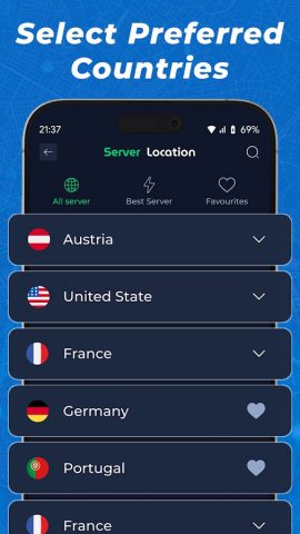 Advance VPN — Smart VPN Pro для Android — скриншот 3