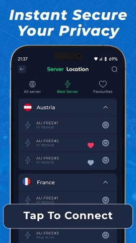 Advance VPN — Smart VPN Pro для Android — скриншот 5