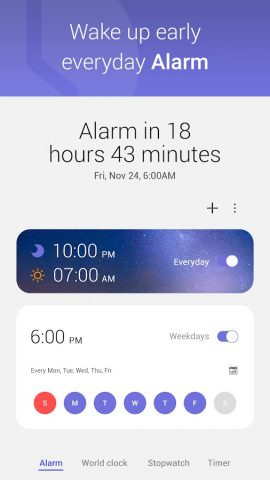 Alarm Clock для Android — скриншот 2
