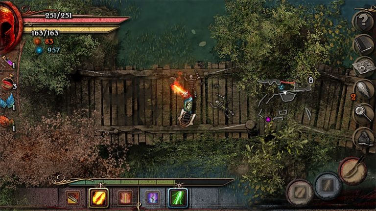 Almora Darkosen RPG для Android — скриншот 1