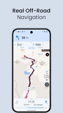 AltoTrails: Maps, Bike & Hike для Android — скриншот 1