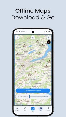 AltoTrails: Maps, Bike & Hike для Android — скриншот 2