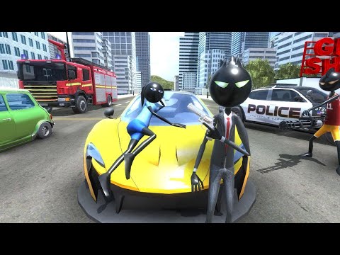 Amazing Crime Rope Stickman для Android — официальный трейлер