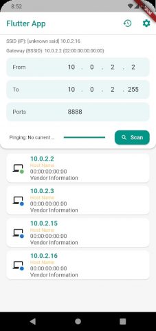 Angry Port Scanner для Android — скриншот 1
