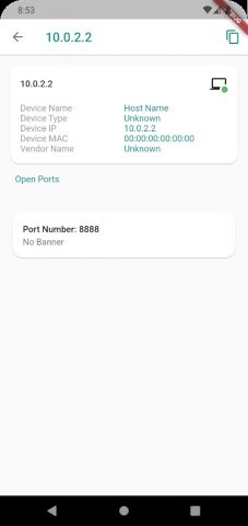 Angry Port Scanner для Android — скриншот 2