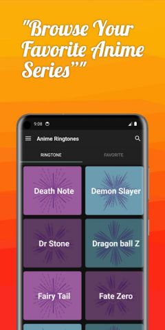 Anime Ringtones для Android — скриншот 2