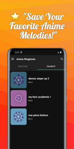 Anime Ringtones для Android — скриншот 5