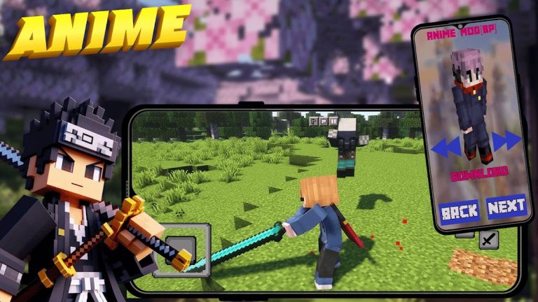 Аниме моды и аддоны Minecraft  для Android — скриншот 3