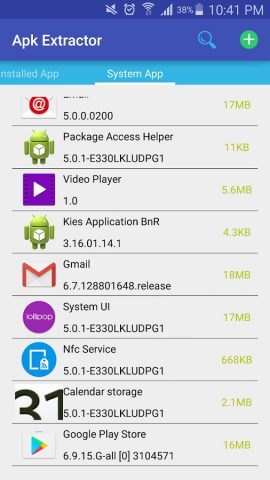Apk Extractor для Android — скриншот 2