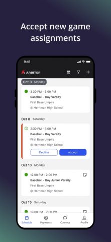 Arbiter для iOS — скриншот 1
