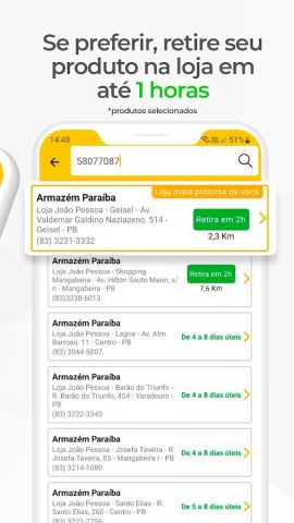 Armazém Paraíba: Loja Online для Android — скриншот 3