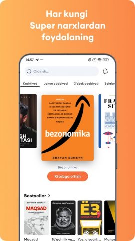 Asaxiy Books для Android — скриншот 2
