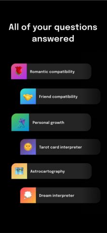 Astra — Life Advice для iOS — скриншот 2