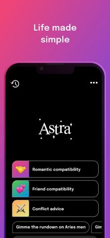 Astra — Life Advice для Android — скриншот 4