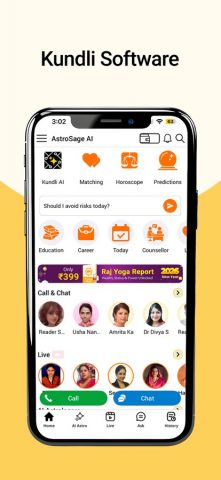 AstroSage Kundli: AI Astrology для iOS — скриншот 1