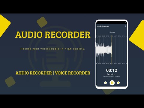 Audio Recorder для Android — официальный трейлер