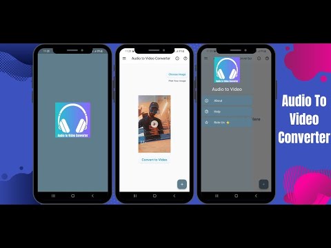 Audio to Video Converter для Android — официальный трейлер