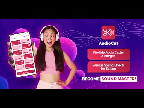 AudioCut — MP3 Cutter Ringtone для Android — официальный трейлер