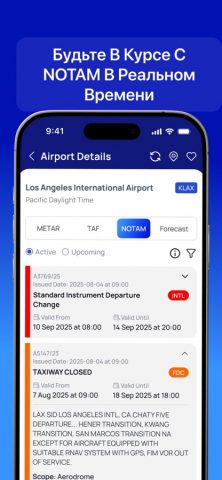 Aviation Weather: METAR, TAF для iOS — скриншот 4