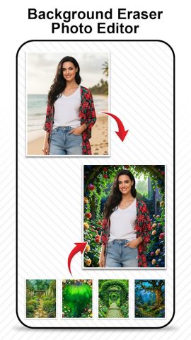 Background Eraser Photo Editor для Android — скриншот 1