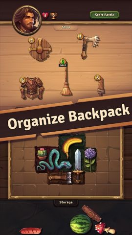 Backpack Brawl — Битва героев — скриншот 2