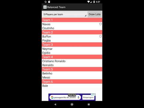 Balanced Team Generator для Android — официальный трейлер