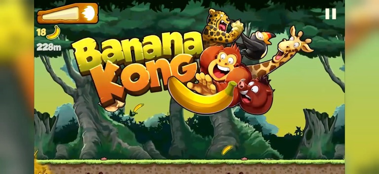 Banana Kong для iOS — официальный трейлер