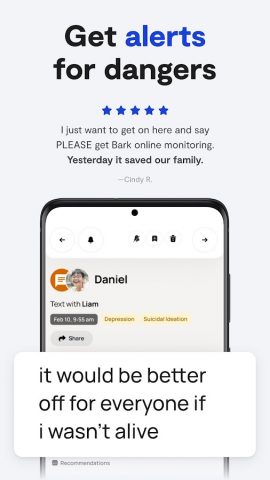 Bark — Parental Controls для Android — скриншот 3