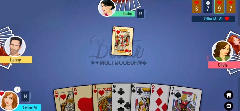 Belote & Coinche Multijoueur для iOS — официальный трейлер