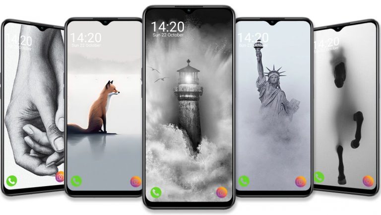 Белые обои для Android — скриншот 1