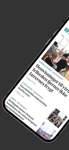 Berlingske для iOS — скриншот 2