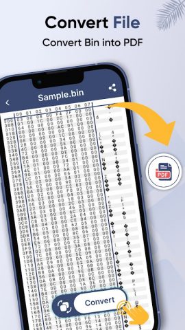 Bin Viewer — программа для для Android — скриншот 3